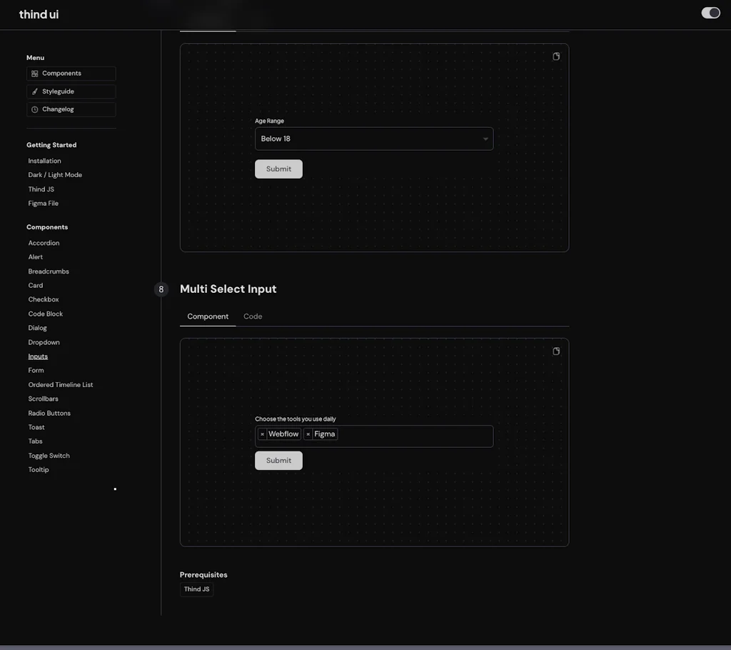 Thind UI screenshot 4 of 5