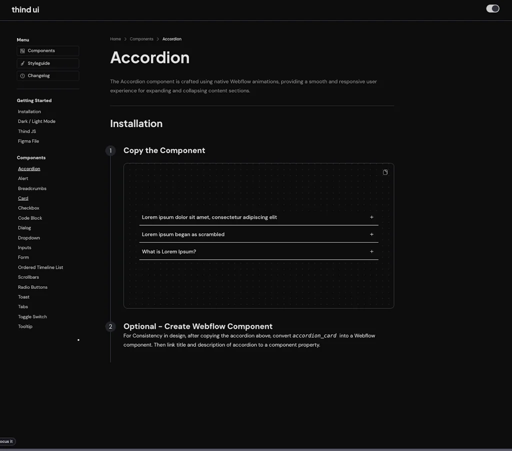 Thind UI screenshot 5 of 5