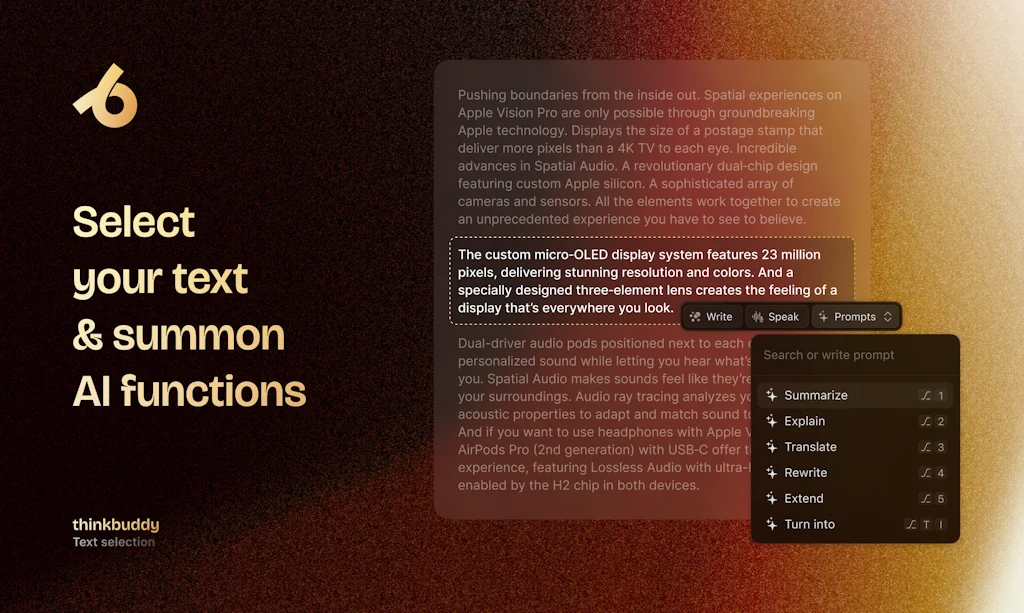 Thinkbuddy AI screenshot 3 of 3