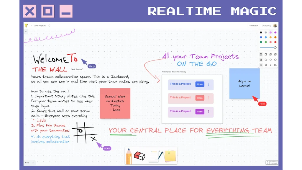 Thinker - Whiteboards, Kanbans and More screenshot 1 of 6