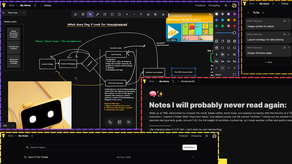 Thinker - Whiteboards, Kanbans and More screenshot 2 of 6