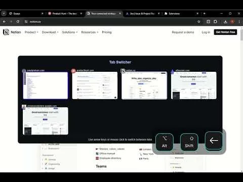 Thinkerer Tab Switcher screenshot 3 of 3