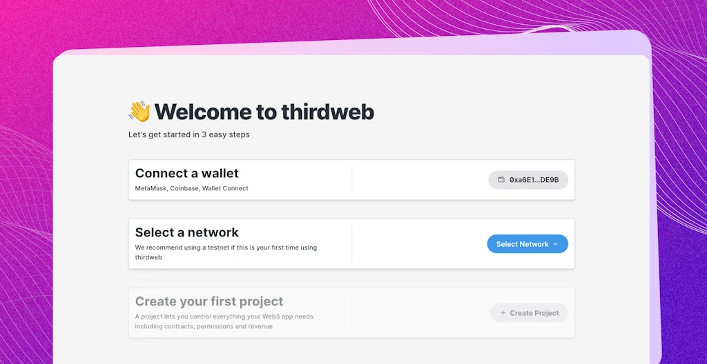 thirdweb screenshot 2 of 9
