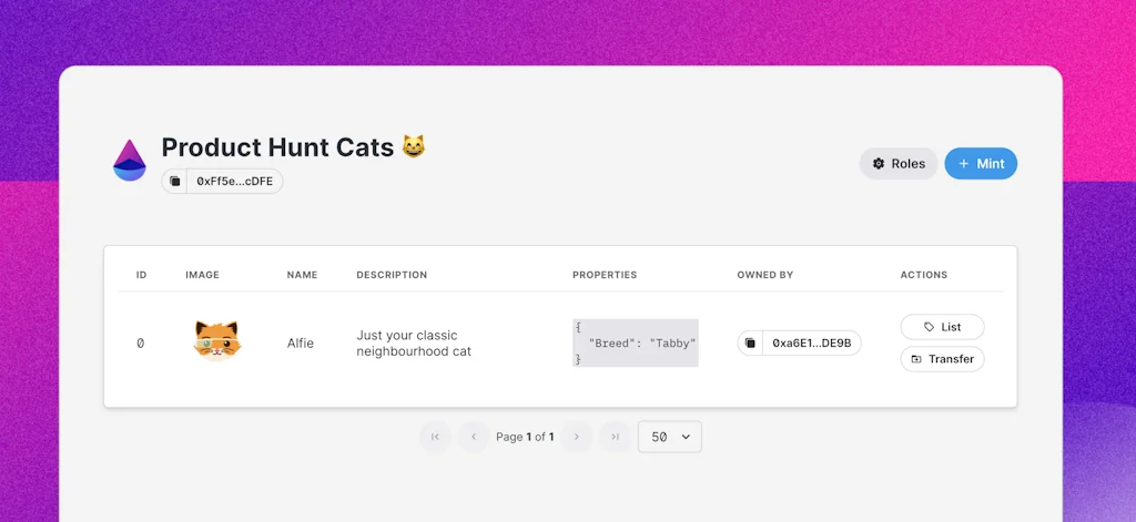thirdweb screenshot 8 of 9