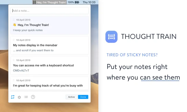 Thought Train screenshot 1 of 4