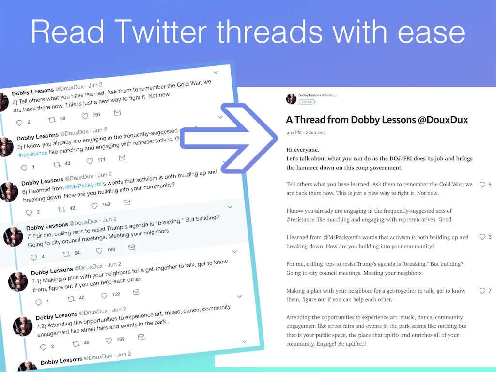Thread Reader screenshot 2 of 3