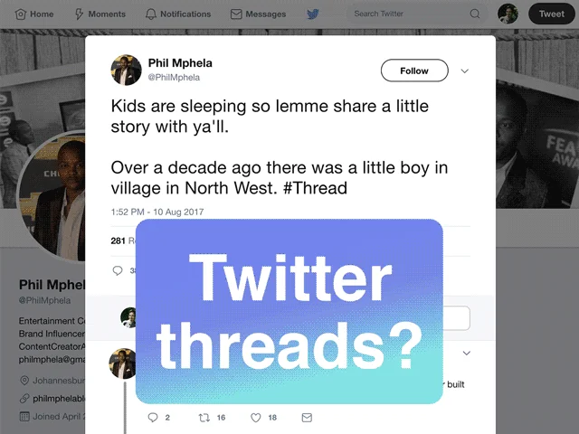 Thread Reader screenshot 3 of 3