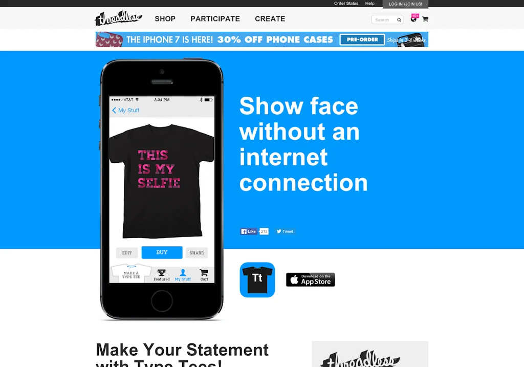 Threadless screenshot 6 of 6