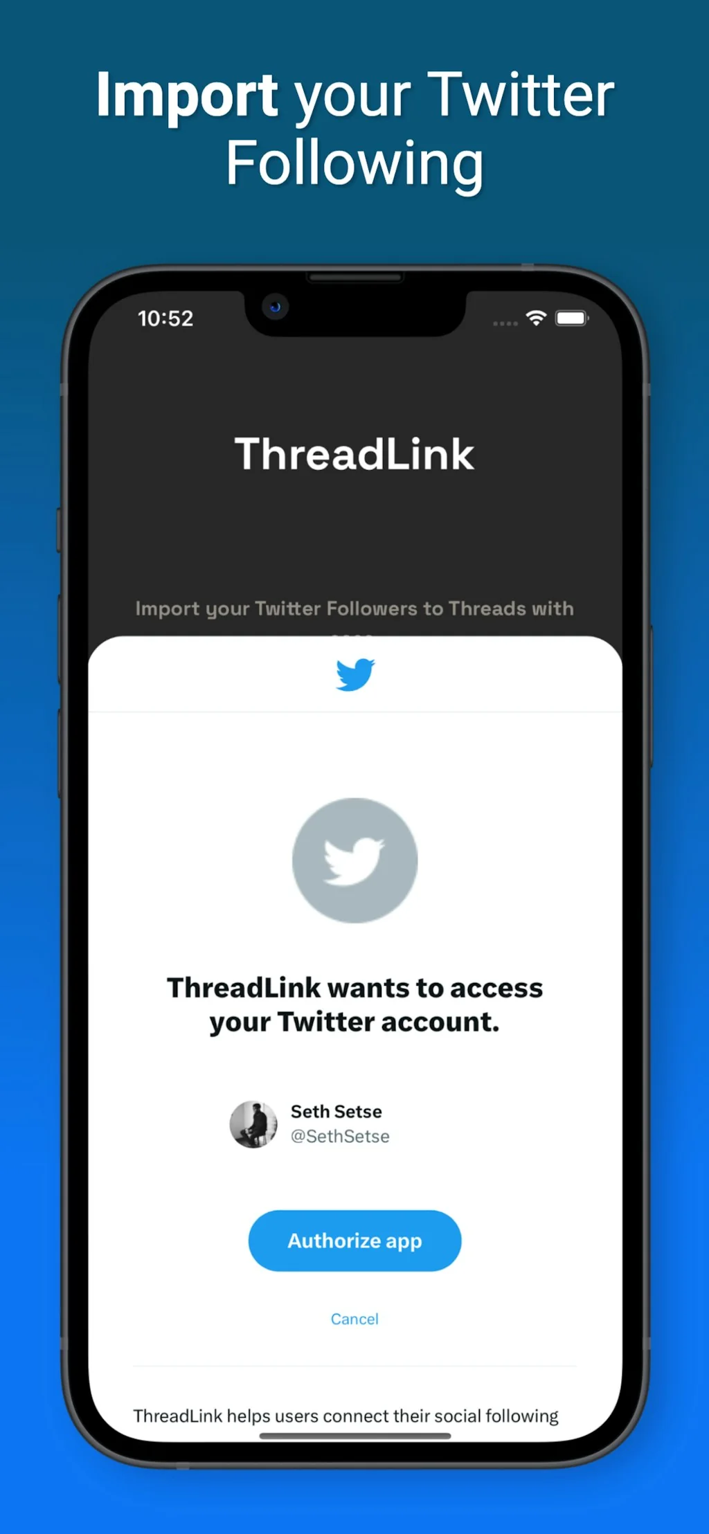 ThreadLink screenshot 1 of 3