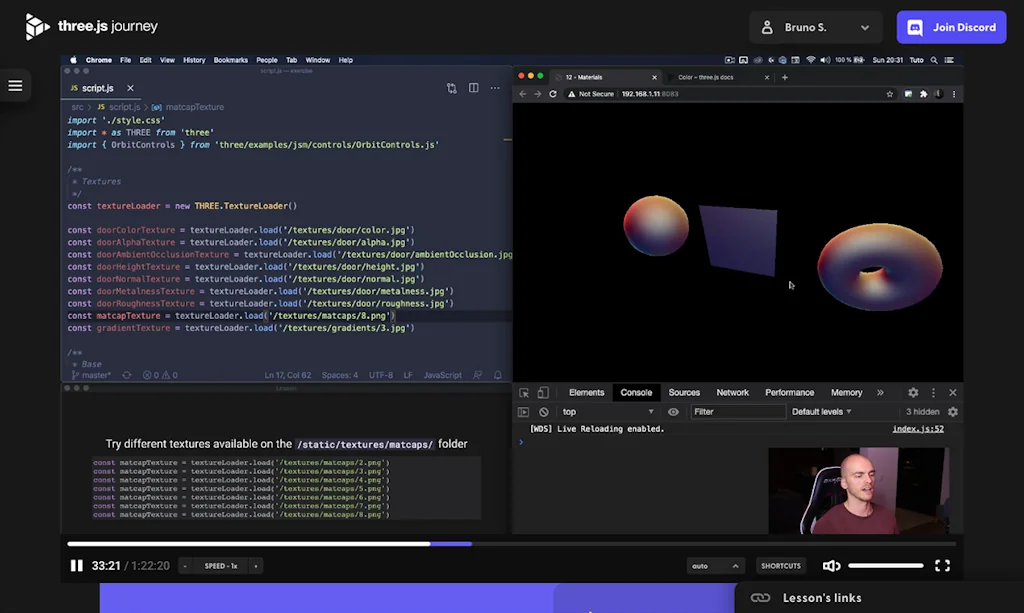 Three.js Journey screenshot 3 of 5