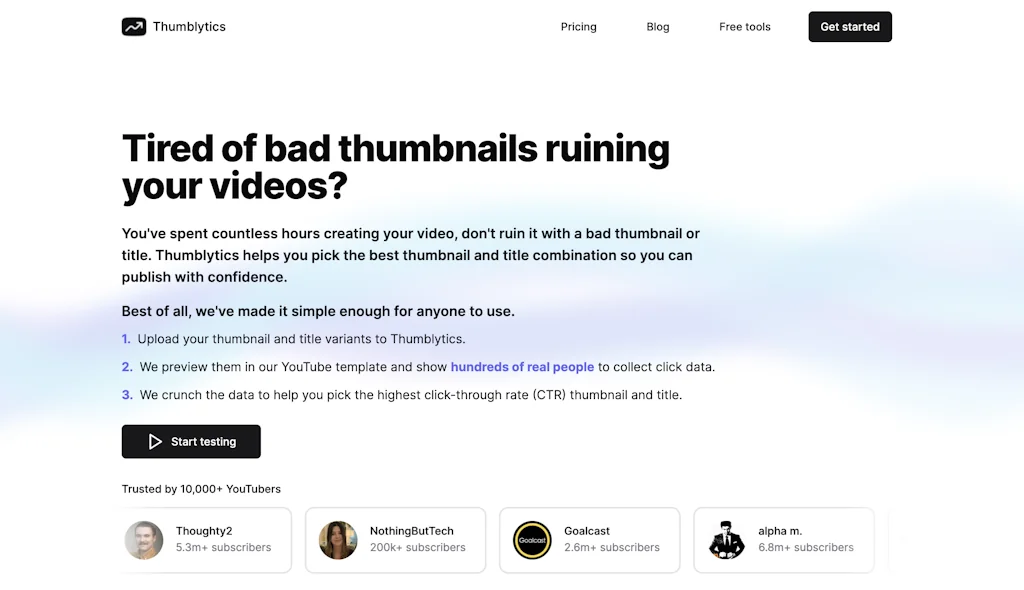 Thumblytics screenshot 2 of 4