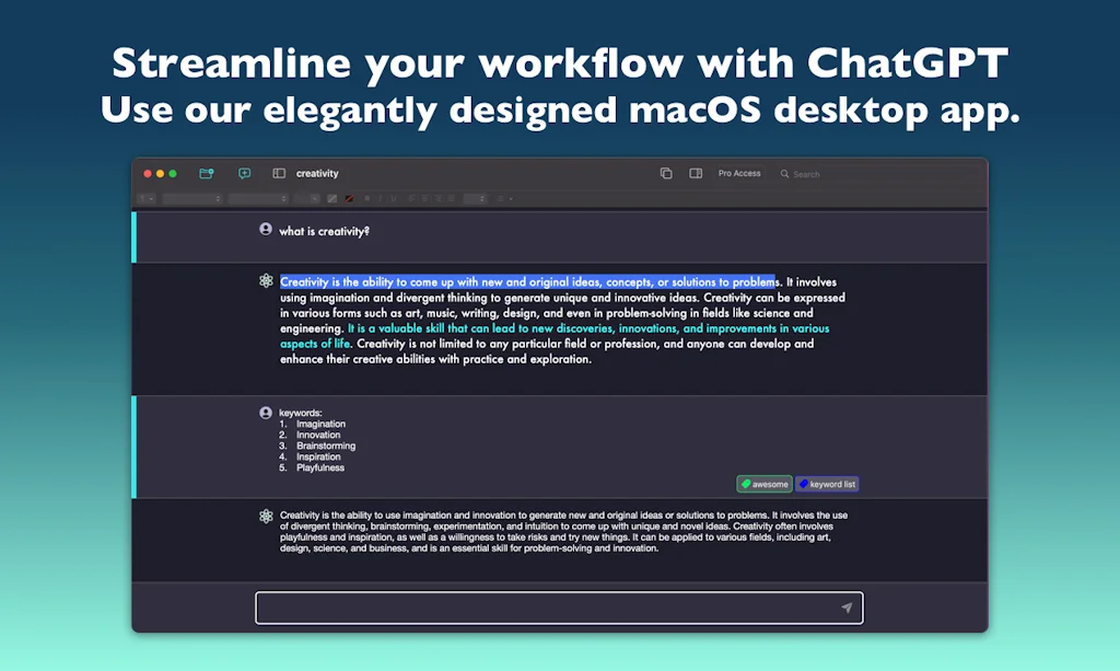 Thunder AI Chat screenshot 2 of 6