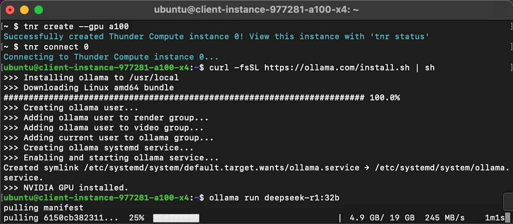 Thunder Compute (YC S24) screenshot 3 of 5