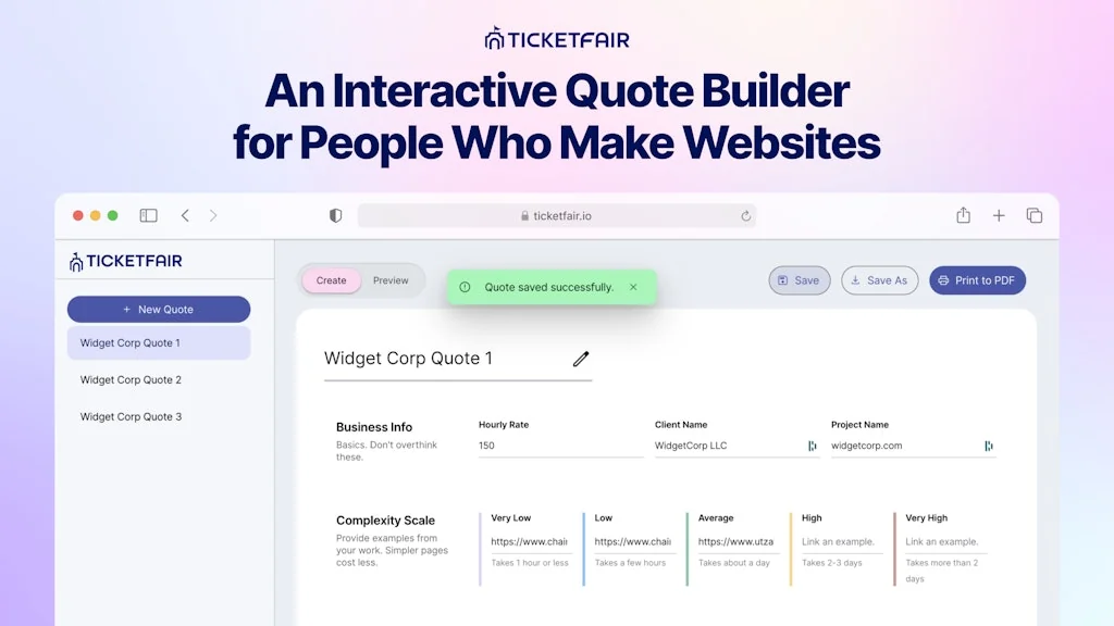 TicketFair by Chainlift screenshot 1 of 6