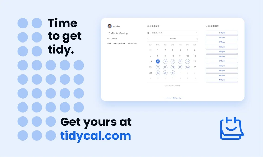 TidyCal screenshot 4 of 4
