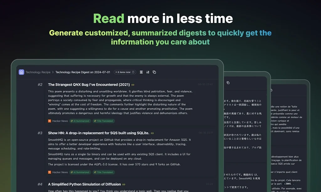 Tidyread screenshot 1 of 8