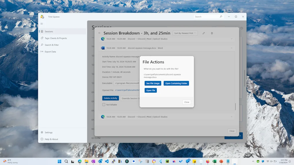 Time Squeeze screenshot 3 of 7