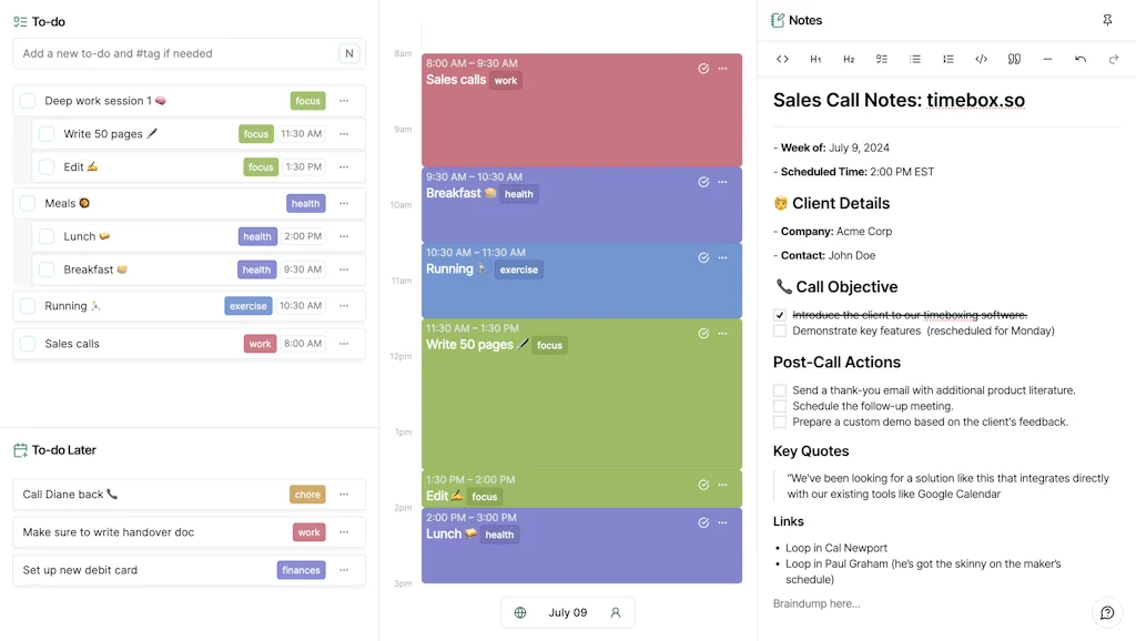 Timebox.so screenshot 6 of 6