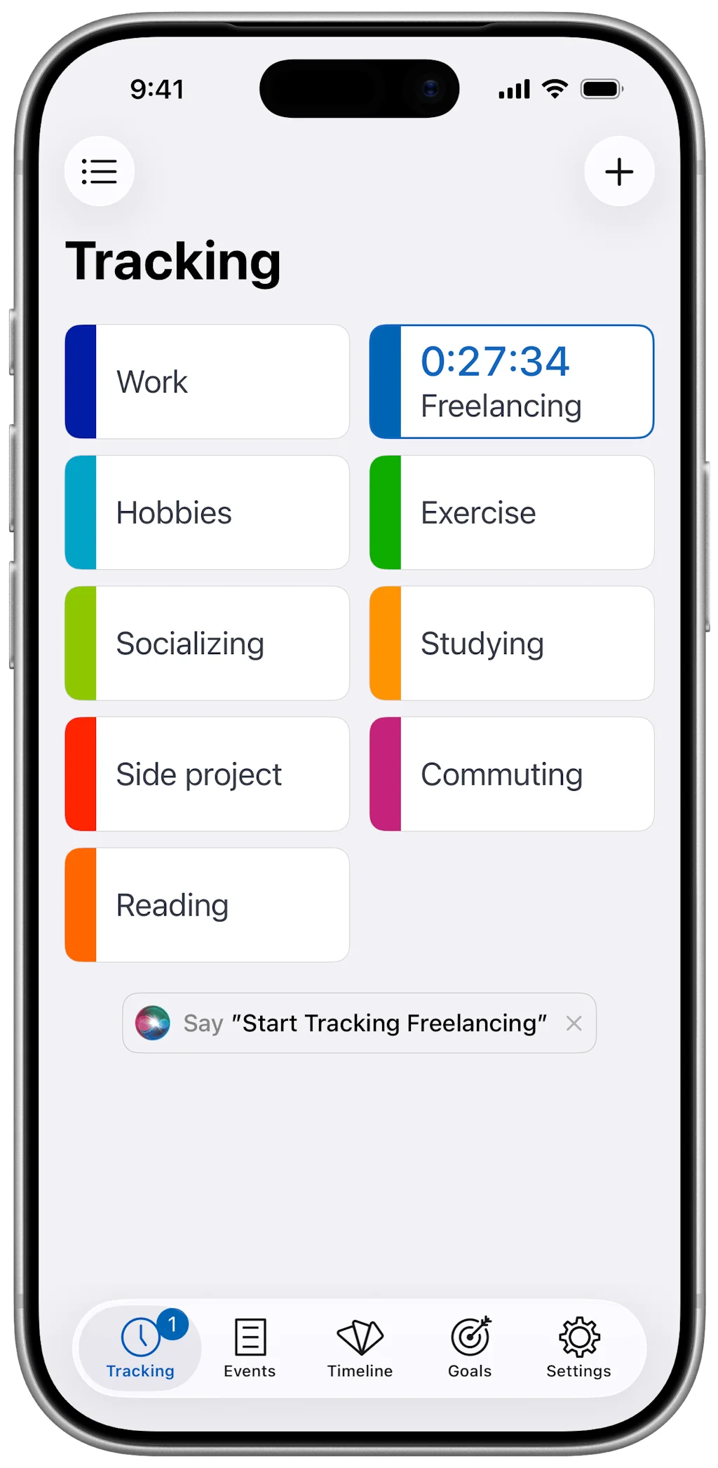 Timelines Time Tracking screenshot 2 of 4