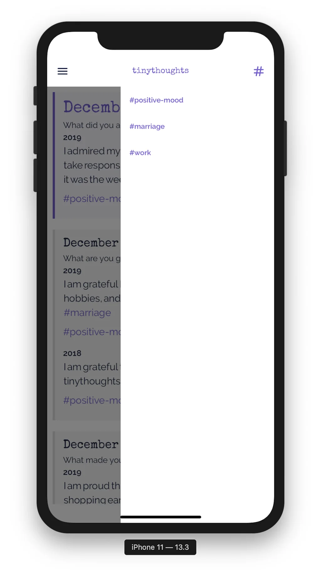 tinythoughts screenshot 4 of 5