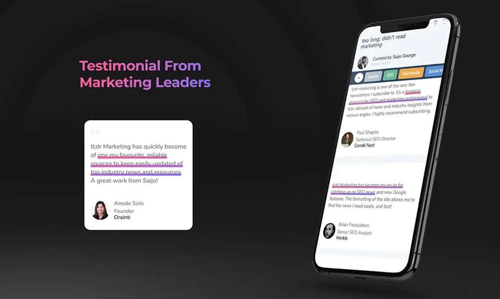 tl;dr Marketing screenshot 7 of 8