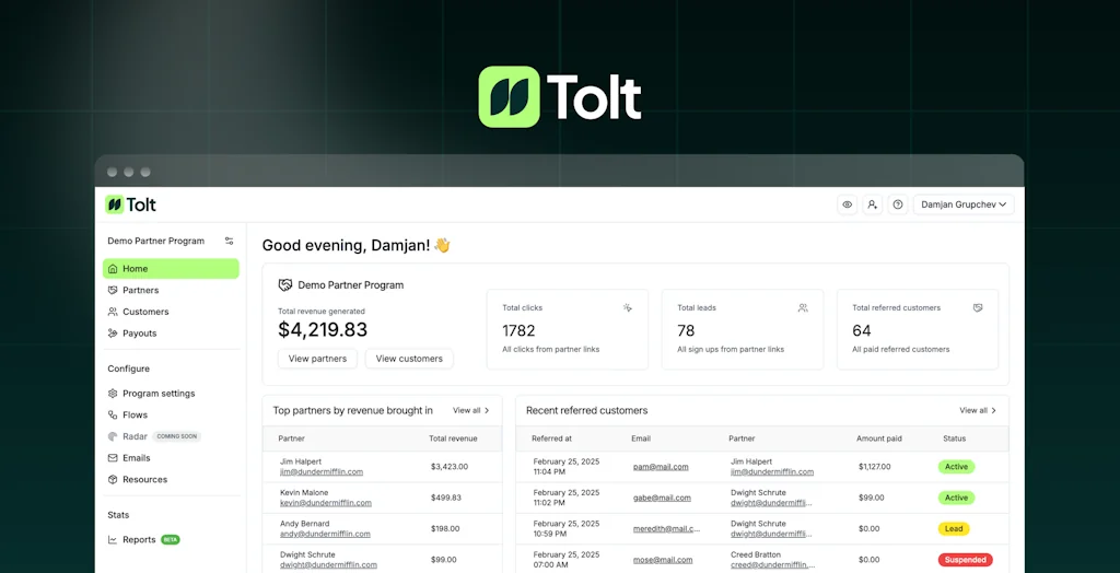 Tolt screenshot 1 of 8