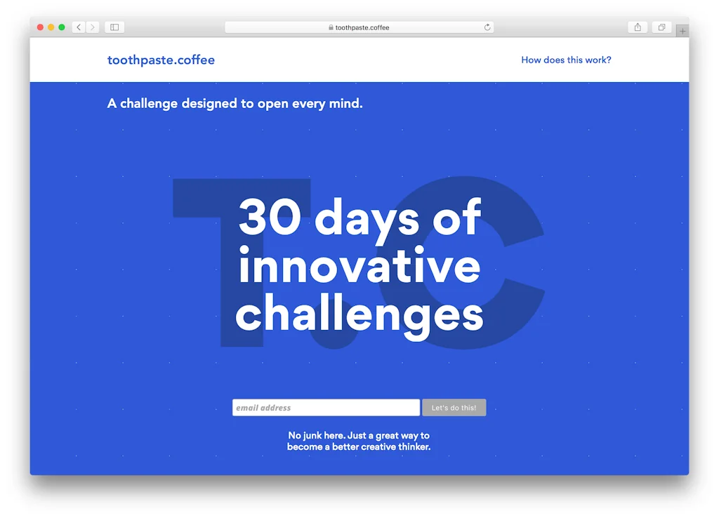 toothpaste.coffee screenshot 6 of 6