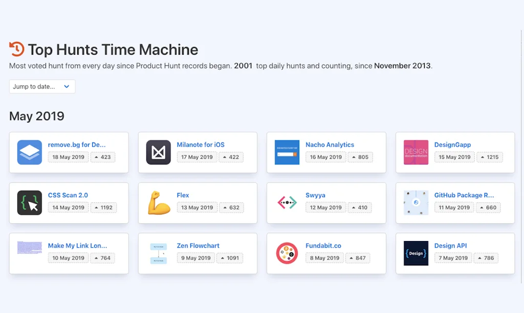 Top Hunts Time Machine screenshot 2 of 2