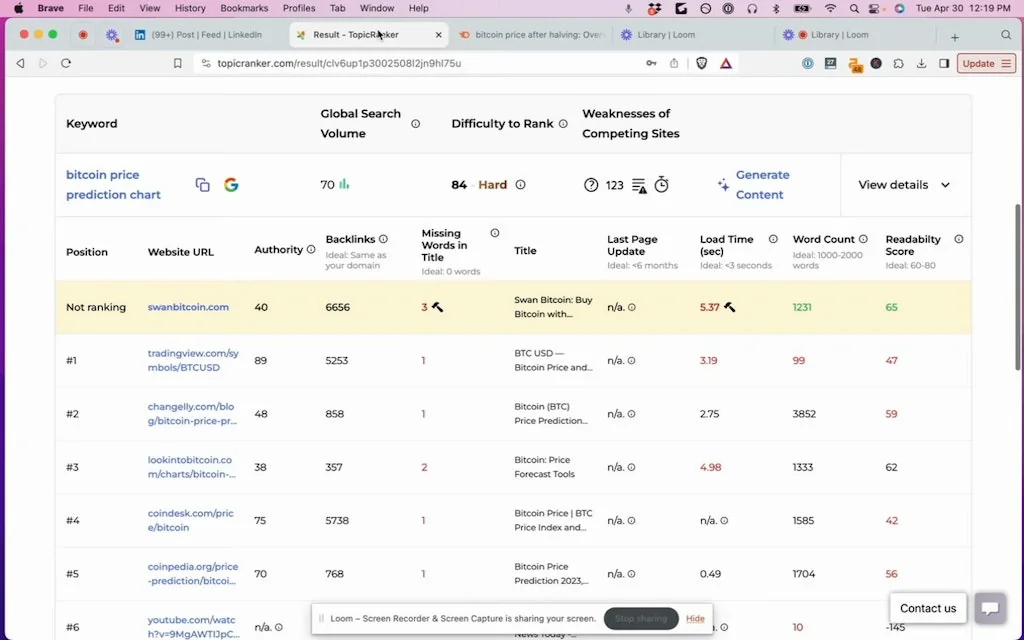 TopicRanker screenshot 3 of 4