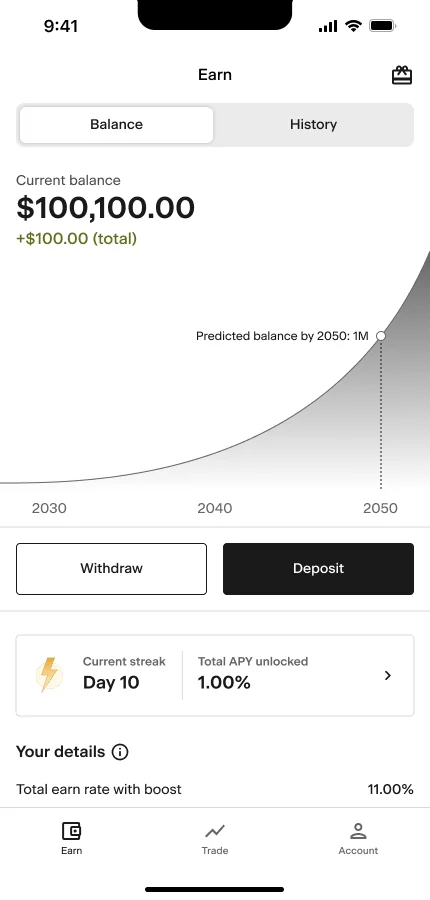 Tori - The Simplest Crypto Wallet screenshot 2 of 10