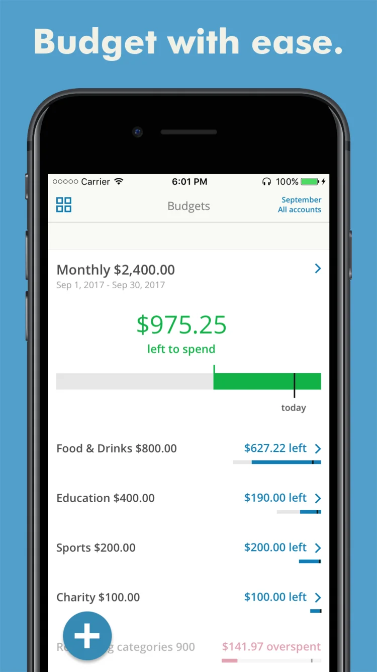 Toshl Finance screenshot 3 of 10