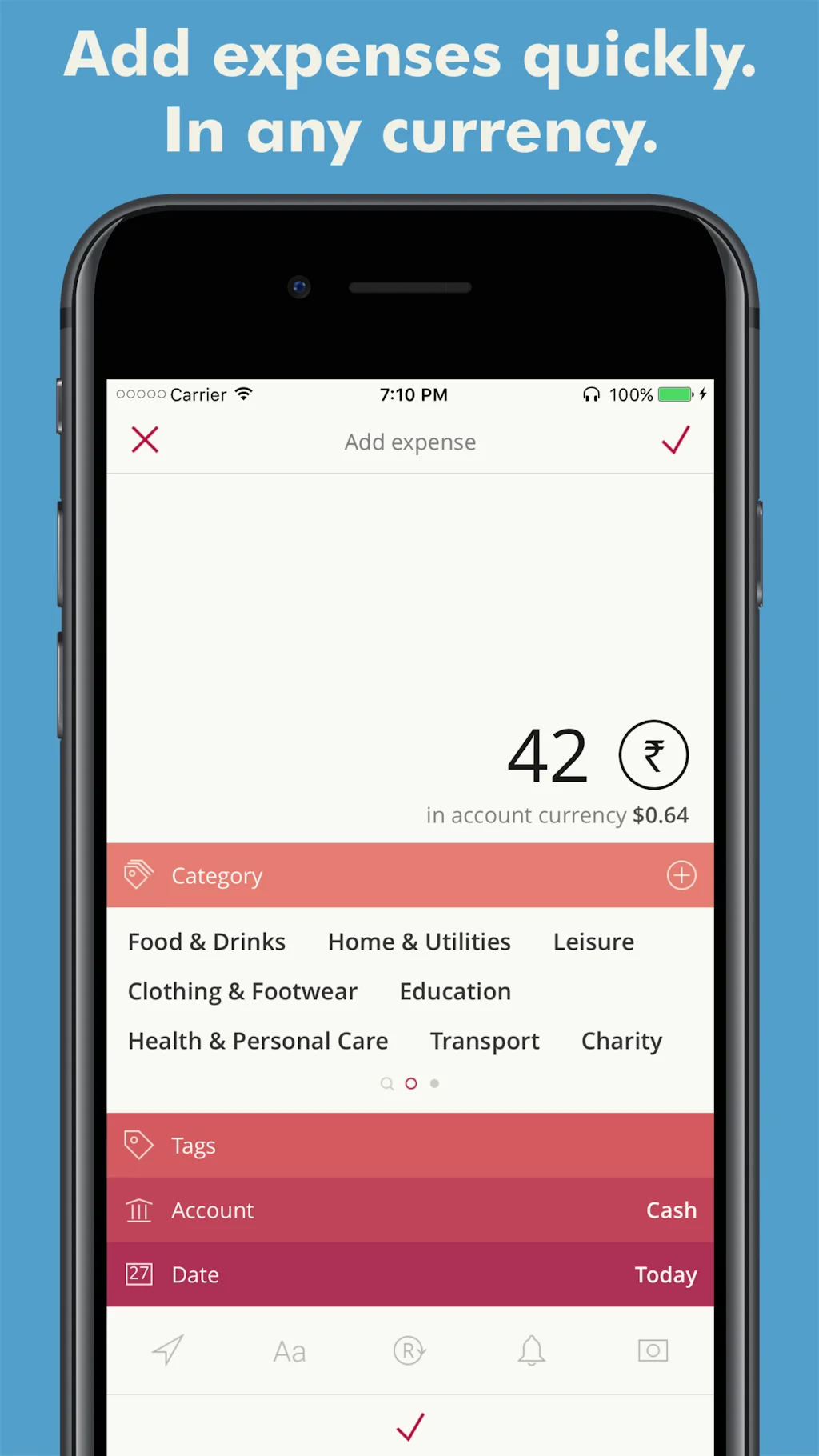 Toshl Finance screenshot 5 of 10