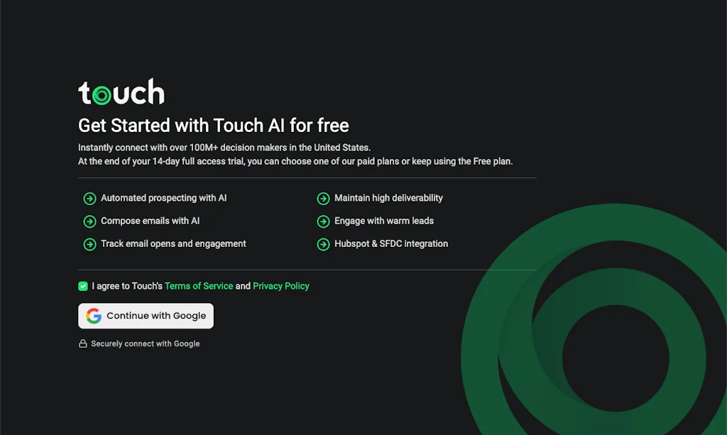 Touch AI screenshot 1 of 4