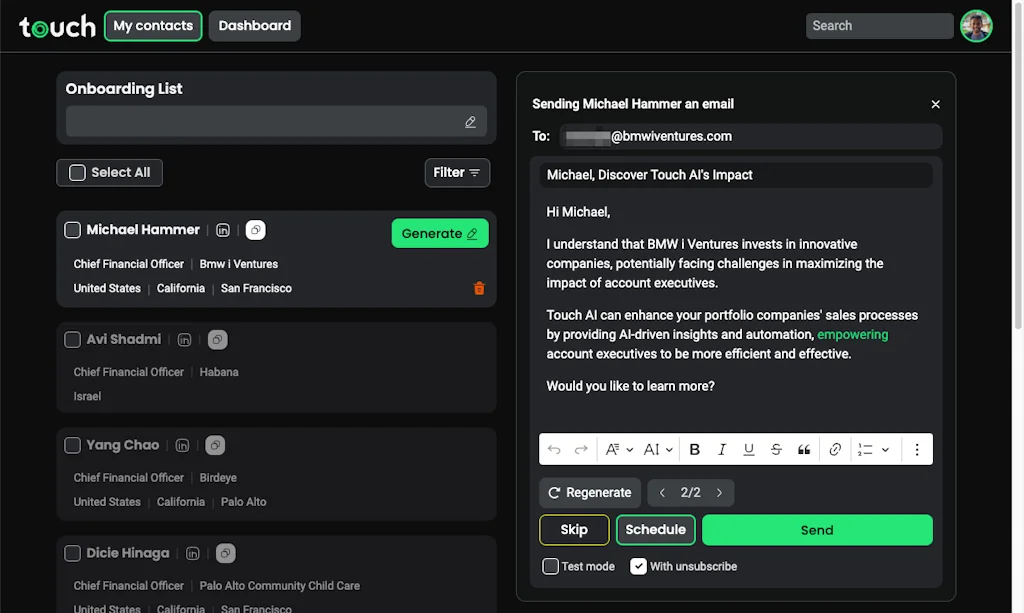 Touch AI screenshot 3 of 4