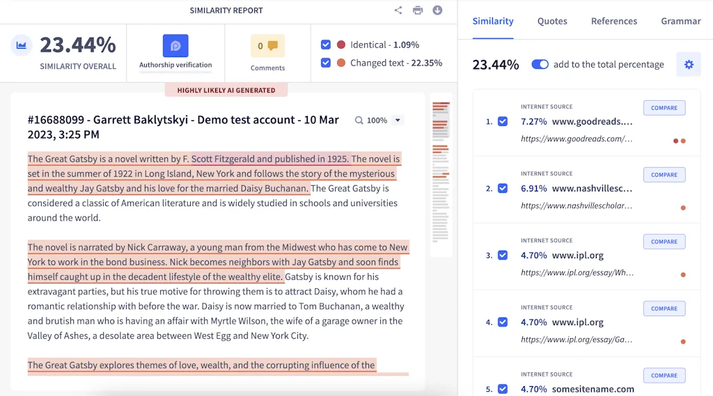 TraceGPT AI Detector screenshot 4 of 4