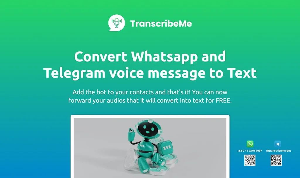 TranscribeMe screenshot 3 of 4