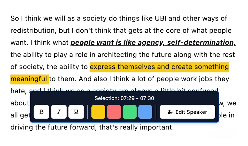 Transcript LOL screenshot 2 of 3