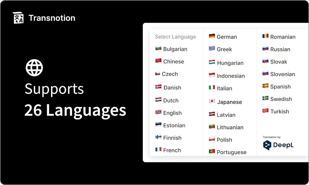 TransNotion screenshot 4 of 4