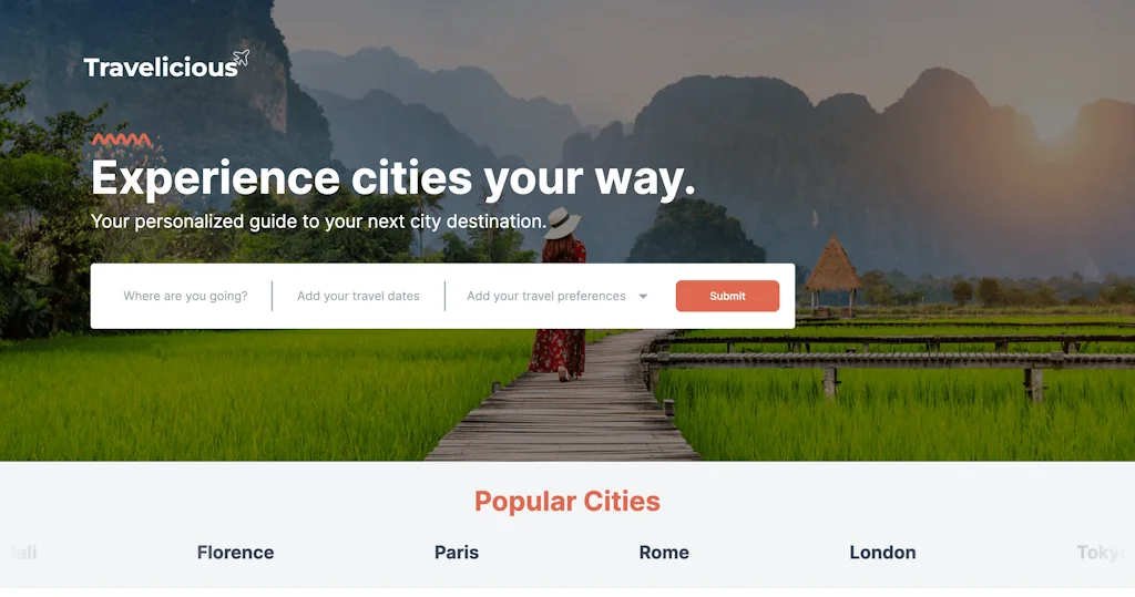 Travelicious screenshot 3 of 5