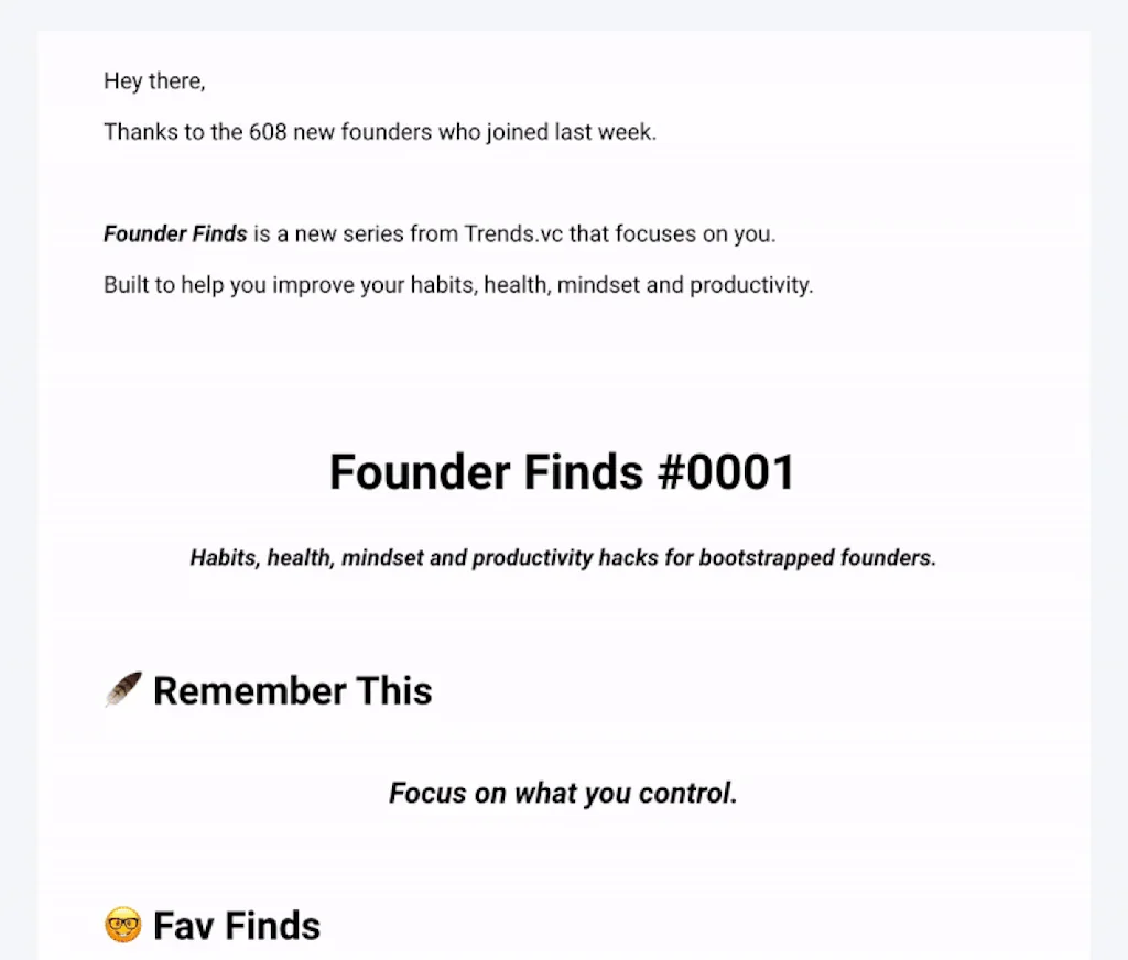 Trends.vc screenshot 3 of 3