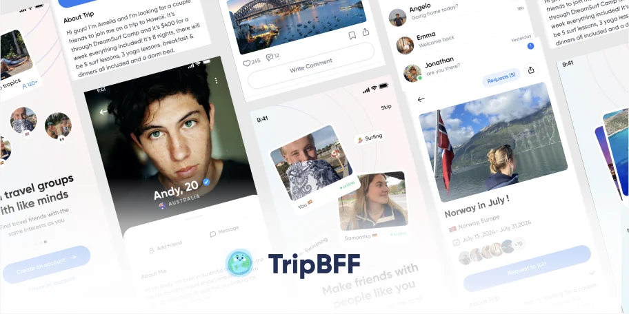 TripBFF screenshot 1 of 2