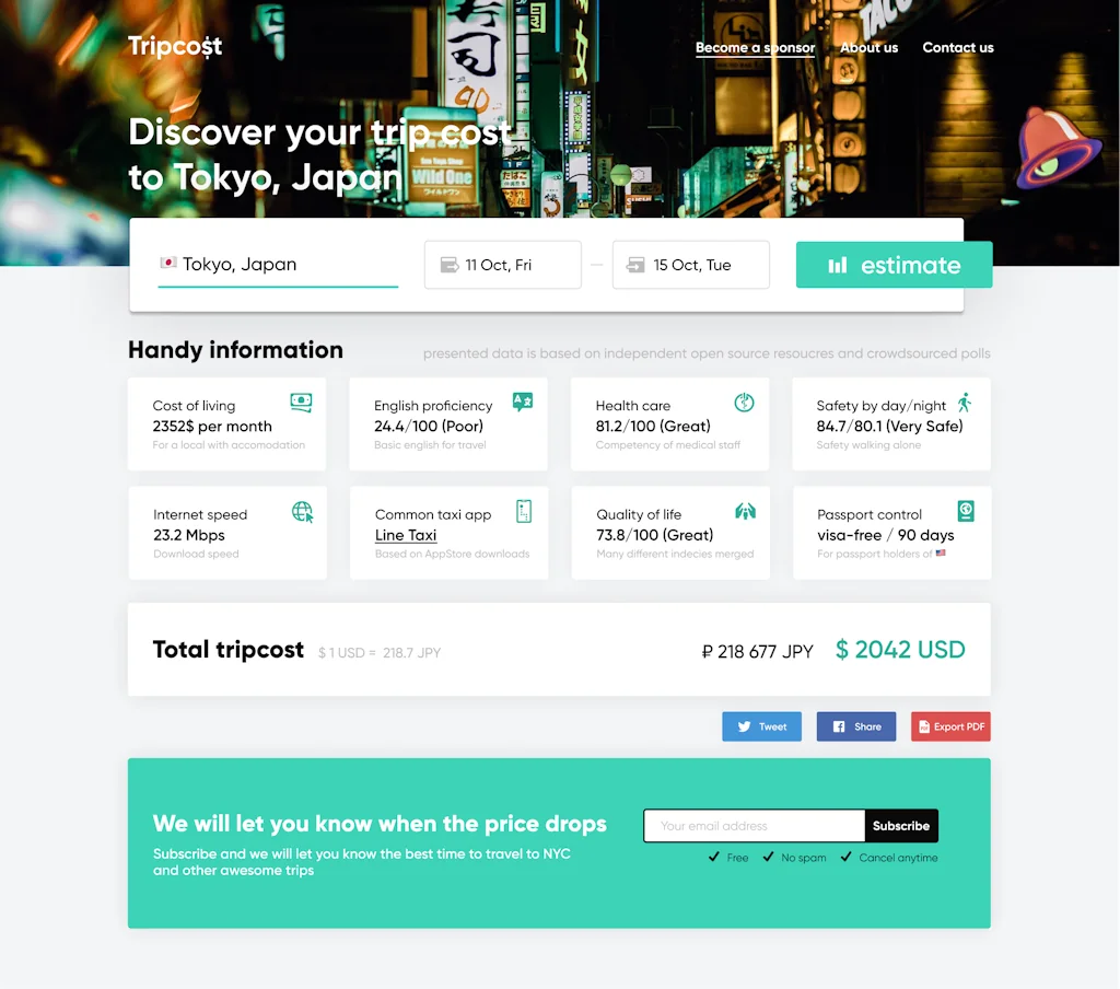 TripCost screenshot 2 of 3