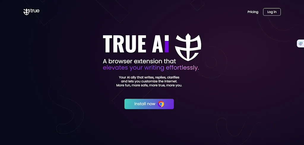 True AI screenshot 1 of 3