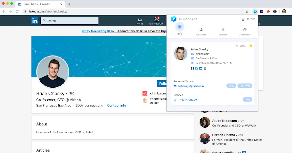 TrueLeads screenshot 2 of 6