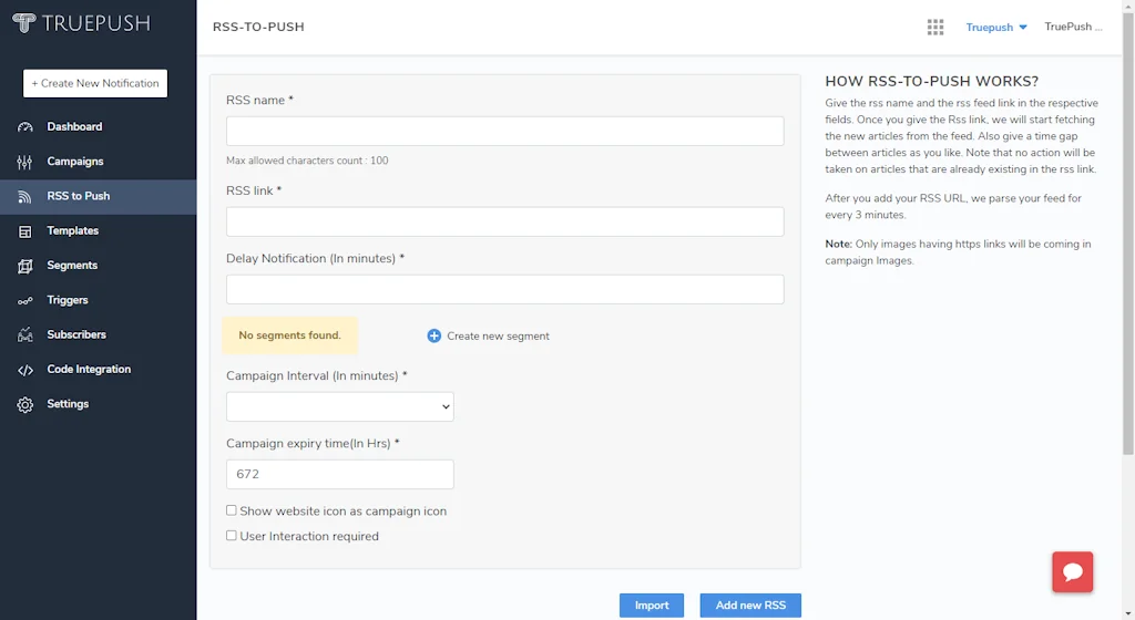 Truepush screenshot 5 of 7