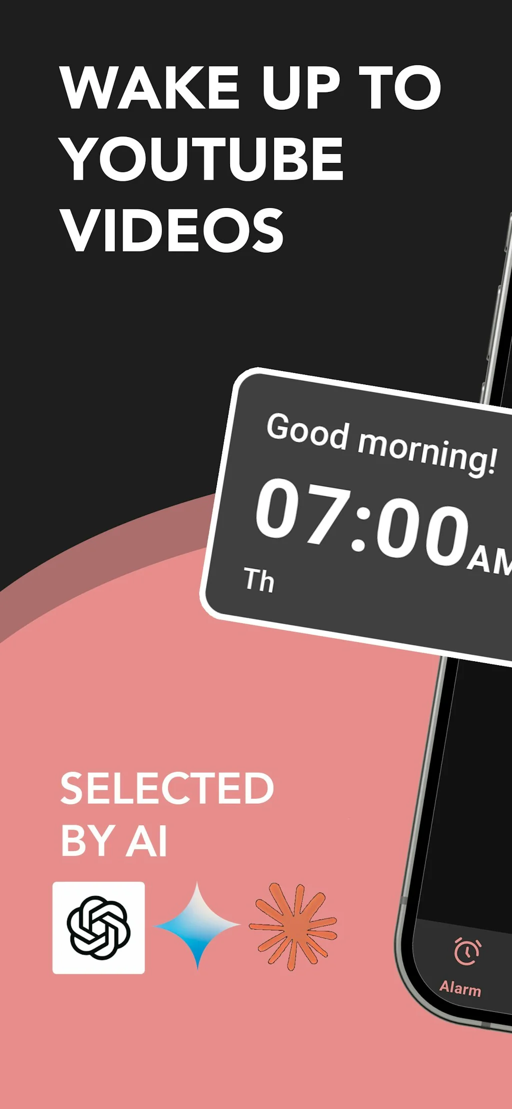 Tubot AI Youtube alarm logo