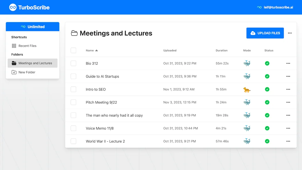 TurboScribe screenshot 5 of 6
