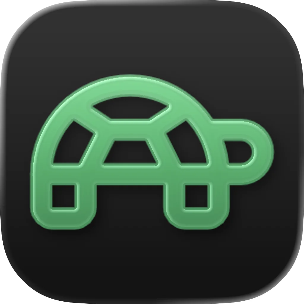 TurtleBar - Battery Time for Mac logo