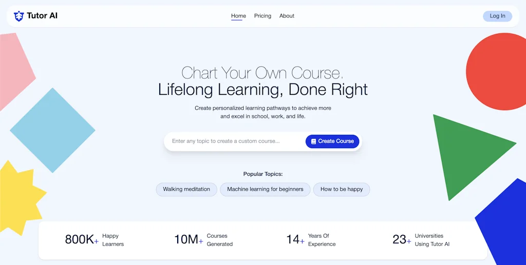 TutorAI screenshot 1 of 4