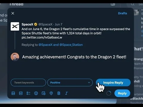 TweetAI.com screenshot 2 of 4